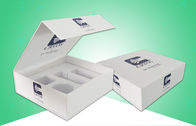 กล่องกระดาษสีเทากล่องบรรจุหีบห่อ / Hard Gift Box กล่องใส่ EVA สำหรับขายเครื่องสำอางค์