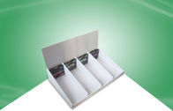 Eco friendly Cardboard Counter Display Stands UV Coating for key ring