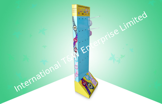 ซื้อ หนึ่งด้านกระดาษแข็งป๊อปแสดงยืนด้วยพลาสติก Hooks, Haning Disney Kids นาฬิกา online manufacture