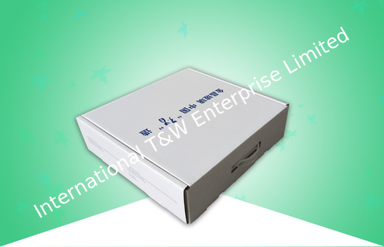 ซื้อ กล่องกระดาษลูกฟูกกล่องบรรจุภัณฑ์สำหรับแก้วด้วยมือจับพลาสติก online manufacture
