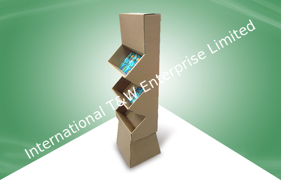 ซื้อ OEM 3 - Cell Pos กระดาษแข็งแสดงสำหรับ Cd และหนังสือ, Unique Design online manufacture