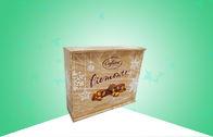 กล่องของขวัญบรรจุภัณฑ์กระดาษ Chocorate SGS Proval การพิมพ์น้ำมันเป็นมิตรกับสิ่งแวดล้อม