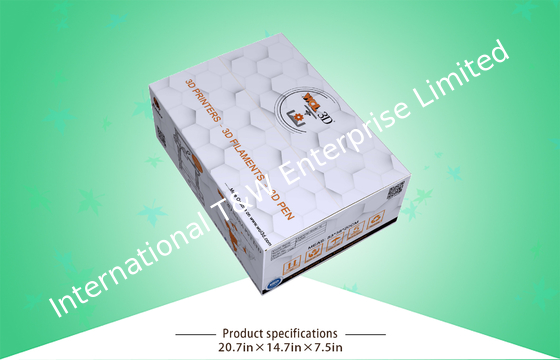 ซื้อ 350gsm CCNB CMYK Double Wall Corrugated Box สำหรับเครื่องพิมพ์ 3D online manufacture