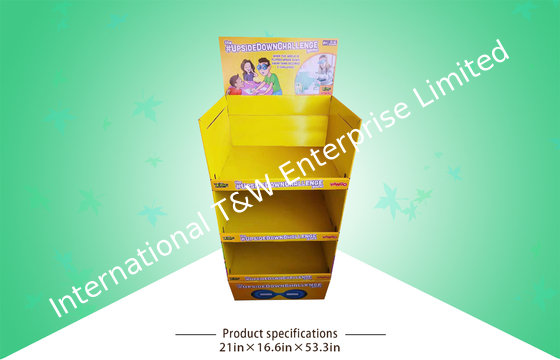 ซื้อ กระดาษแข็ง POP แบบกำหนดเองที่ดึงดูดสายตาแสดงยืนฟรีประกอบง่าย online manufacture