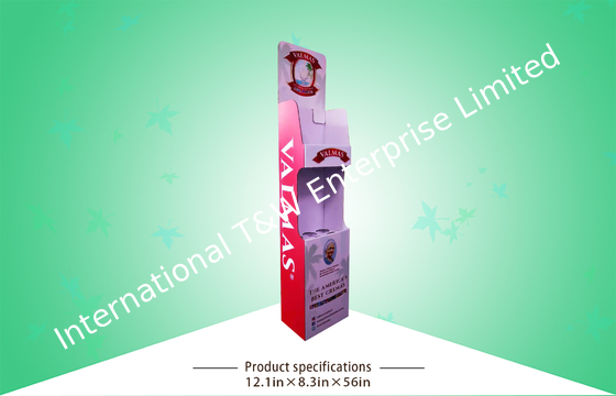 ซื้อ ชั้นวางไวน์กระดาษแข็ง POP แบบประหยัดพร้อมการออกแบบประกอบง่าย online manufacture