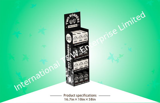 ซื้อ Heavy Duty Four Shlef เครื่องดื่ม POS Cardboard Display พร้อมเคลือบเงา online manufacture