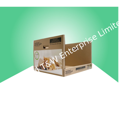 ซื้อ Heavy Duty Costco Double Wall PDQ ถาดกระดาษแข็งสำหรับเติมเต็มผ้าห่มสัตว์เลี้ยง online manufacture