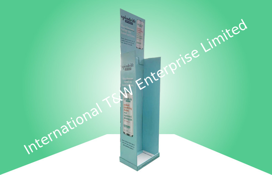 ราคาดี การพิมพ์ออฟเซตกระดาษแข็งแบบกำหนดเองแสดงกล่องใส่เครื่องดื่มประกอบง่ายยืนฟรี ออนไลน์