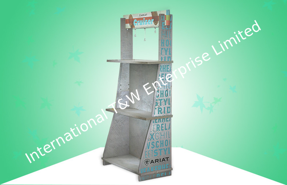ราคาดี Heavy-duty Falconboard/ Honeycomb Board Free Standing Display Units For Selling Sports Shoes ออนไลน์