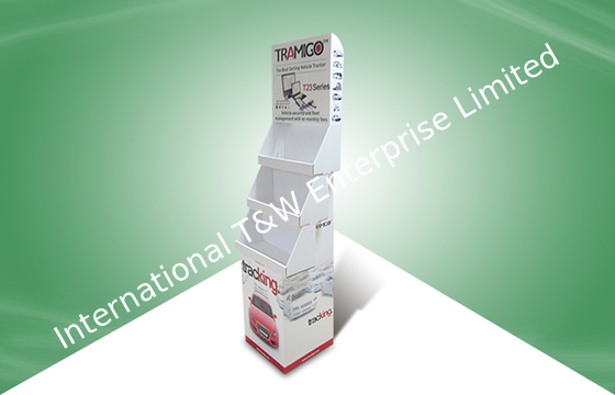 ราคาดี 3 Tier POS Cardboard แสดงผล 4c / 5c / 6c พิมพ์สำหรับอุปกรณ์เสริม GPS สำหรับรถยนต์ ออนไลน์