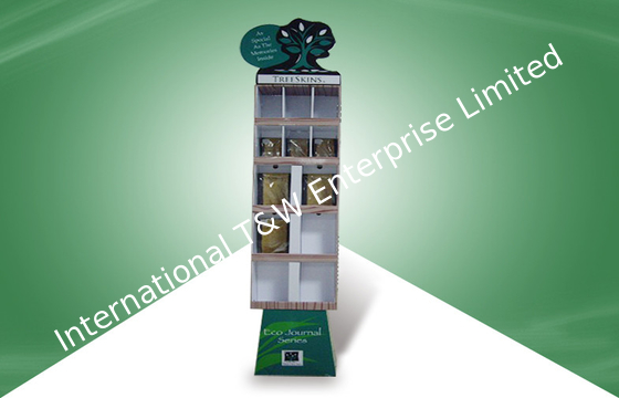 ราคาดี แบบกำหนดเอง 12- เซลล์ Pop กระดาษแข็งแสดงยืนสำหรับหนังสือนิตยสาร Cd ออนไลน์