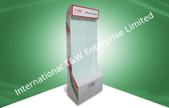 ราคาดี Color Printing Corrugated Cardboard Product Display Stands Free Standing ออนไลน์