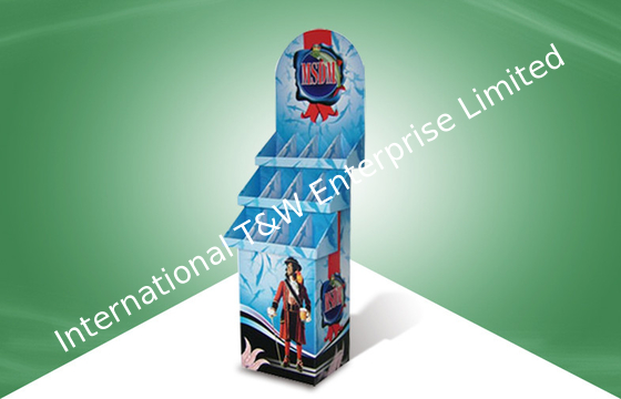 ราคาดี Promotional Shop Product floor standing display units , Cardboard Wine Display Units ออนไลน์