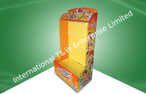 ราคาดี Yellow Retail Desktop Pop Cardboard Display Stand For Kid ' S Game Products ออนไลน์