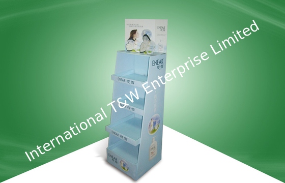 ราคาดี Point of Purchase Cardboard Floor Display Stand for Skincare Products ออนไลน์
