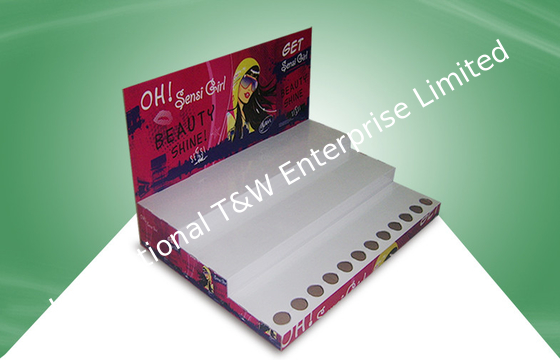 ราคาดี Cardboard Counter Display Stand Cardboard Countertop Displays for Cosmetics ออนไลน์