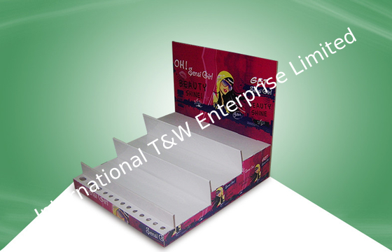 ราคาดี Full Color Printed Cardboard Countertop Displays for Cosmetic Pop ออนไลน์