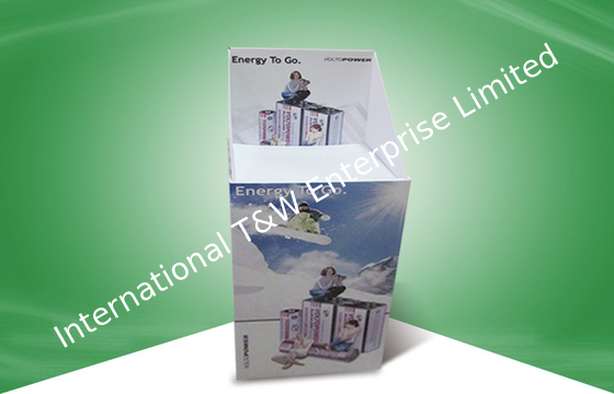 ราคาดี Free Standing Units Cardboard Dump Bins For Retail Electronic Products ออนไลน์