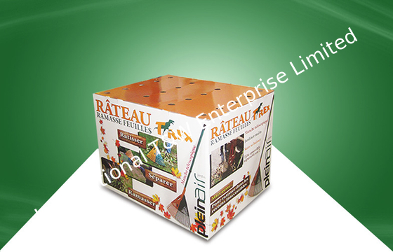 ราคาดี Full Color Flexo Pring Cardboard Dump Bins Cardboard Display Units for Market ออนไลน์