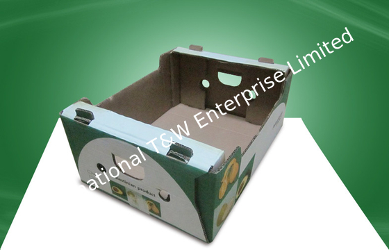 ราคาดี Water - ink Printing Corrugated Carton Boxes , Recyclable Paper Box for Shipment ออนไลน์