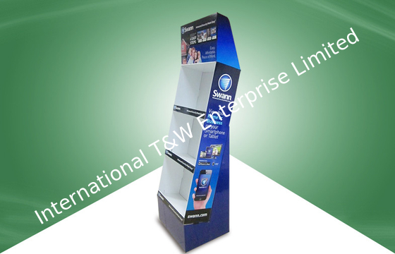 ราคาดี Security Products POP Cardboard Display / Cardboard Floor Display With Three Shelf ออนไลน์