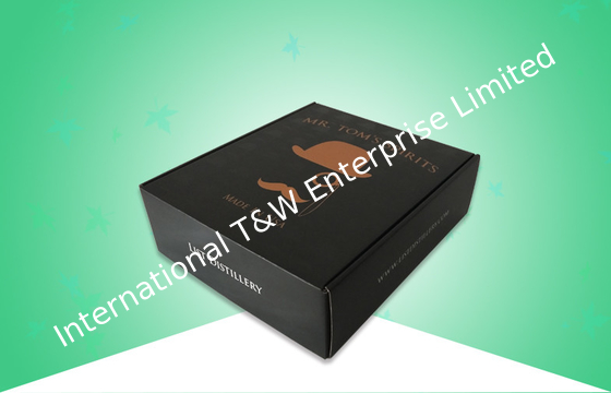 ราคาดี กล่องบรรจุของขวัญออกแบบยากจุด UV กระดาษลูกฟูกสำหรับบรรจุไวน์ ออนไลน์