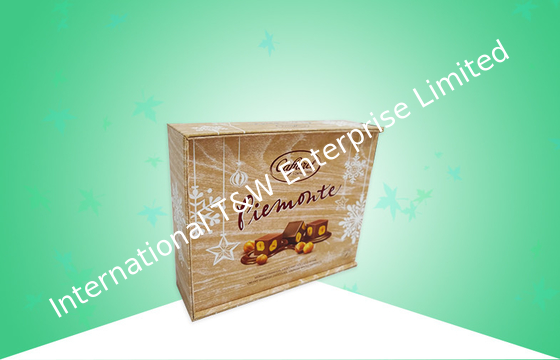 ราคาดี กล่องของขวัญบรรจุภัณฑ์กระดาษ Chocorate SGS Proval การพิมพ์น้ำมันเป็นมิตรกับสิ่งแวดล้อม ออนไลน์