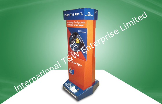 ราคาดี Lanimation Golf Pole Corrugated Cardboard Display Stands With Eye - catching Design ออนไลน์