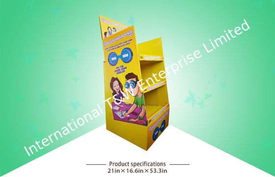 ราคาดี ชั้นวางแว่นตาเด็กกระดาษแข็ง 3 ชั้นแบบกำหนดเองเพื่อจัดเตรียมสินค้าในโรงงานจีน ออนไลน์