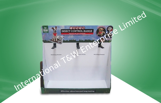 ราคาดี Customized Cardboard Countertop Displays With Hooks To Hang Pet Products ออนไลน์