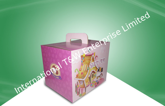 ราคาดี Small Recyclable Corrugated Paper Food Packaging Boxes OEM / ODM with PET Sheet ออนไลน์