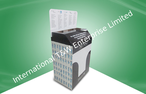 ราคาดี Portable Cardboard Dump Bins Retail With Storage Box , Corrugated Recycling Bins ออนไลน์